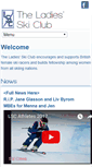 Mobile Screenshot of ladiesskiclub.org
